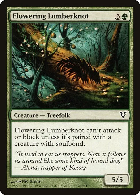 Flowering Lumberknot · Avacyn Restored 178/244