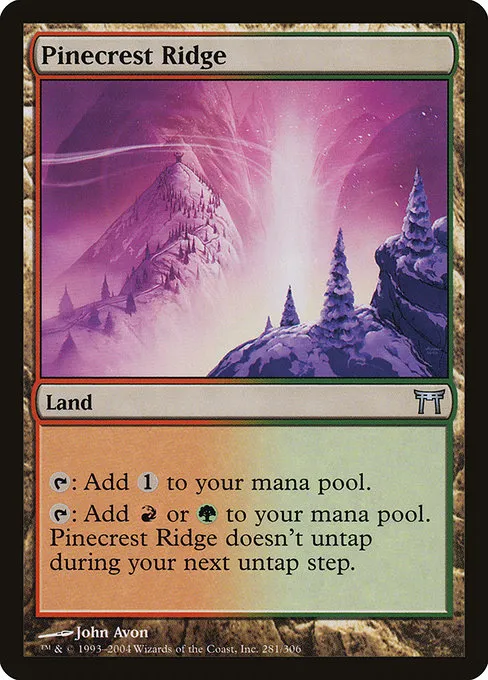 Pinecrest Ridge · Champions of Kamigawa 281/307