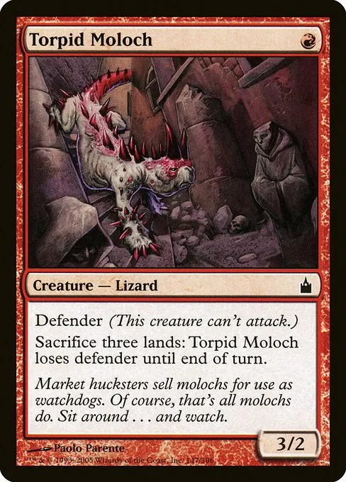 Torpid Moloch · Ravnica: City of Guilds 147/306
