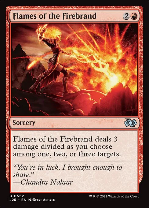 Flames of the Firebrand · Foundations Jumpstart 552/779