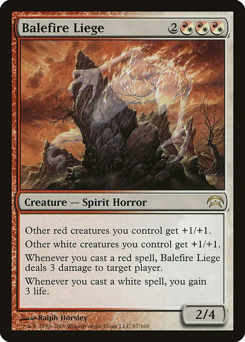 Balefire Liege · Planechase 97/169