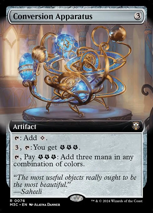 Conversion Apparatus · Modern Horizons 3 Commander 76/398