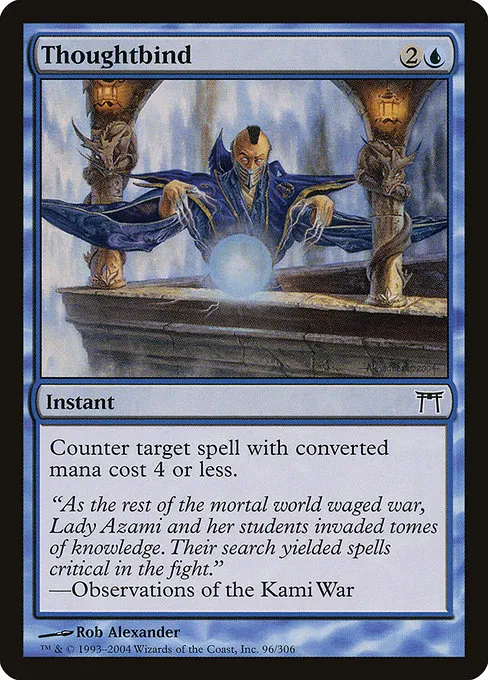 Thoughtbind · Champions of Kamigawa 96/307