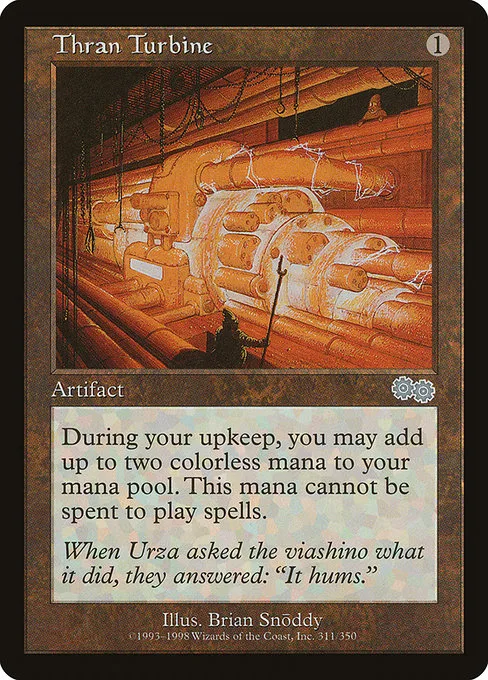 Thran Turbine · Urza's Saga 311/357