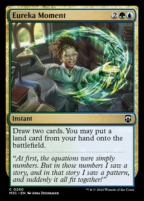 Eureka Moment · Modern Horizons 3 Commander 260/398
