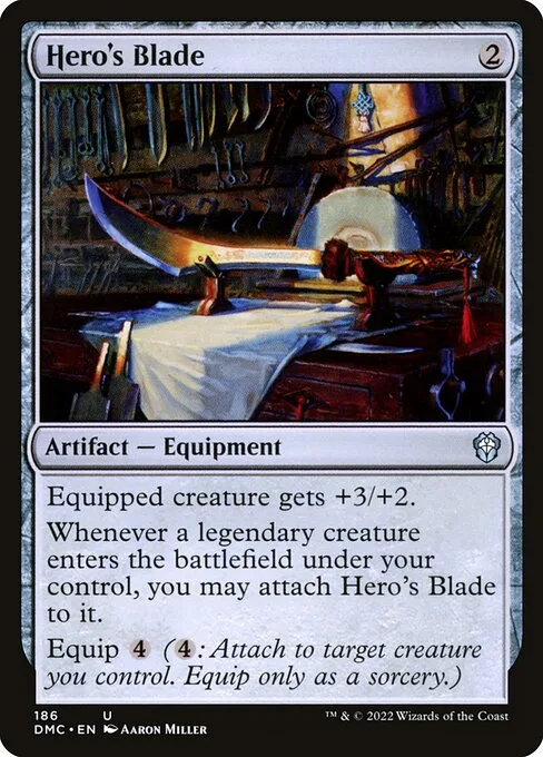 Hero's Blade · Dominaria United Commander 186/240