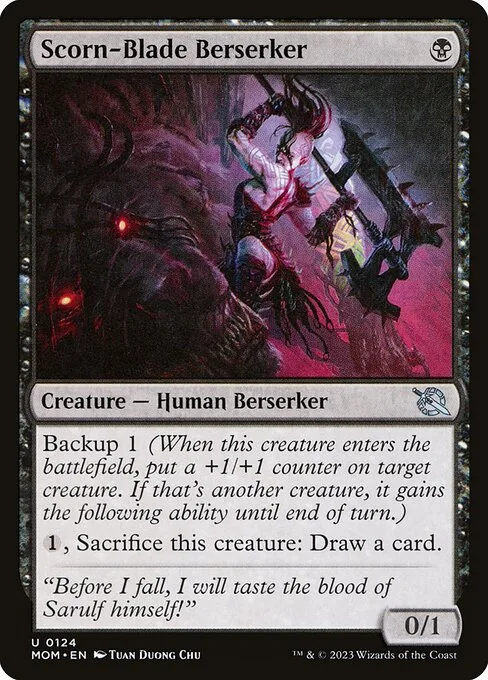 Scorn-Blade Berserker · March of the Machine 124/387