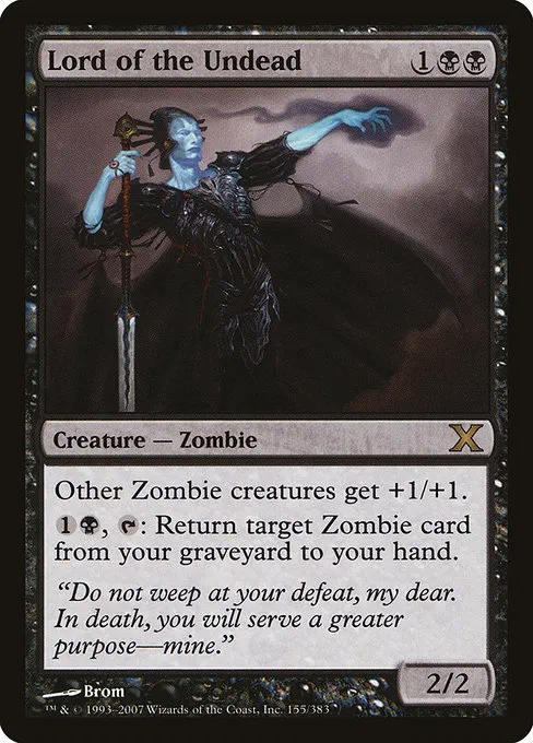 Lord of the Undead · Tenth Edition 155/510