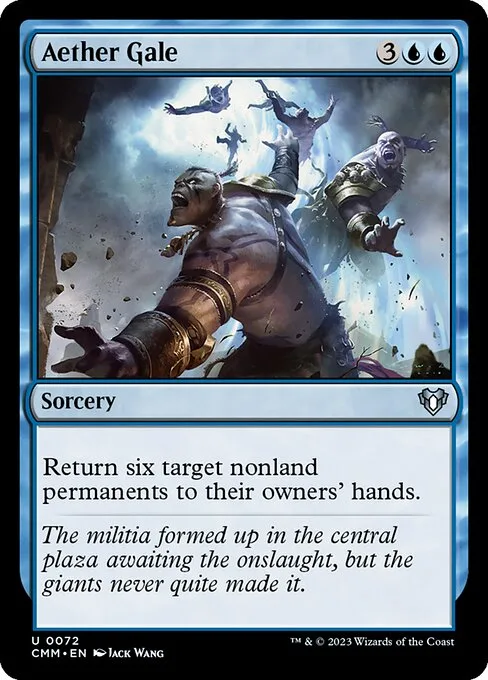 Aether Gale · Commander Masters 72/1067