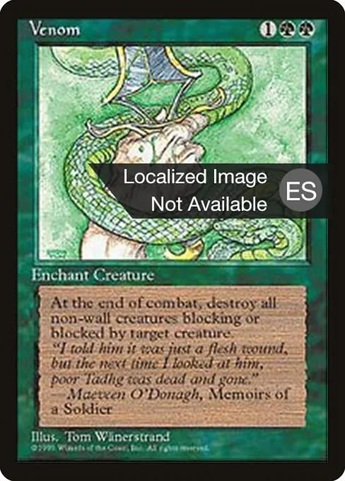 Venom · Fourth Edition Foreign Black Border 280/378