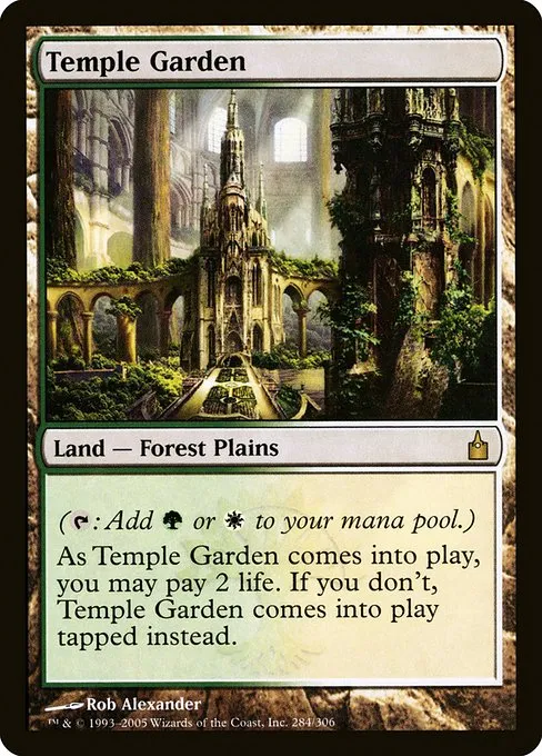Temple Garden · Ravnica: City of Guilds 284/306