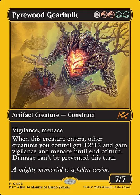 Pyrewood Gearhulk · Aetherdrift 488/553