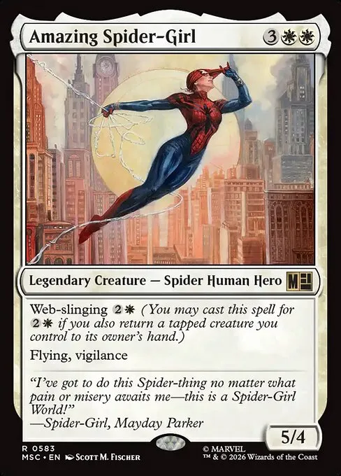 Amazing Spider-Girl · Marvel Super Heroes Commander 583/9