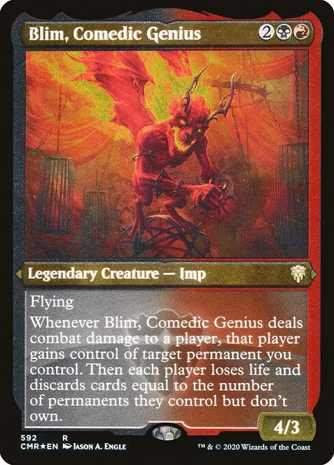 Blim, Comedic Genius · Commander Legends 592/718