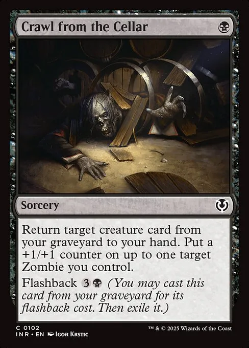 Crawl from the Cellar · Innistrad Remastered 102/495