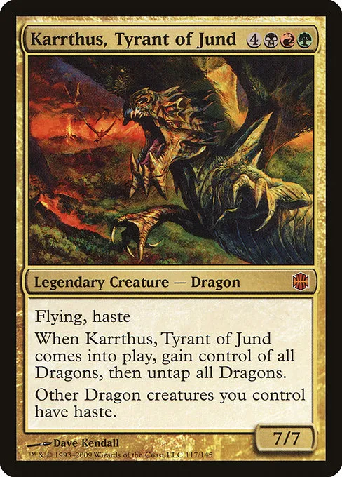Karrthus, Tyrant of Jund · Alara Reborn 117/145