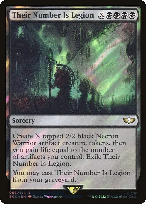 Their Number Is Legion · Warhammer 40,000 Commander 63★/617