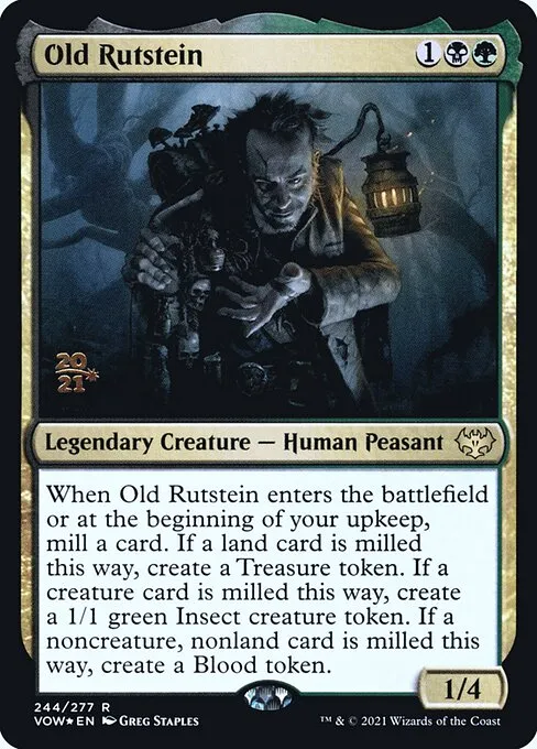 Old Rutstein · Innistrad: Crimson Vow Promos 244s/121