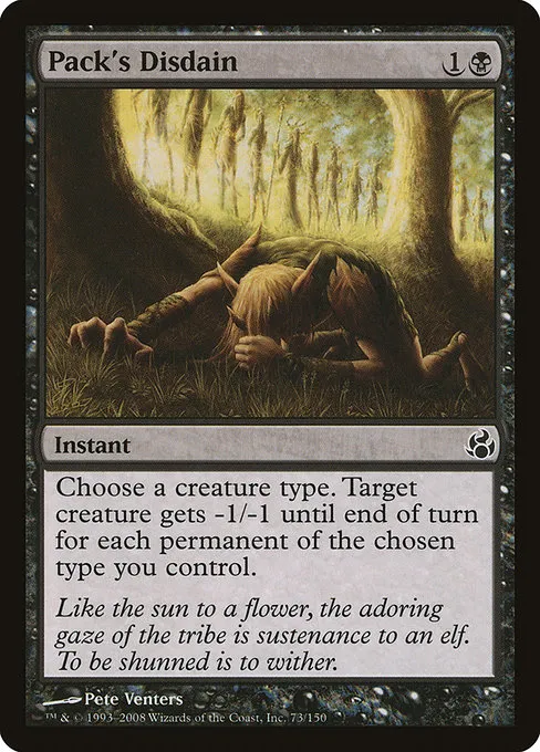 Pack's Disdain · Morningtide 73/150