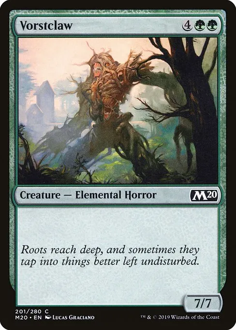 Vorstclaw · Core Set 2020 201/346