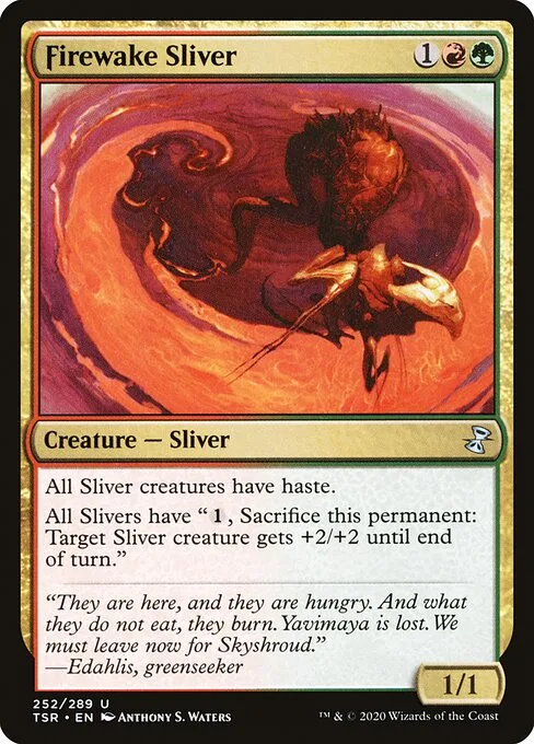 Firewake Sliver · Time Spiral Remastered 252/411