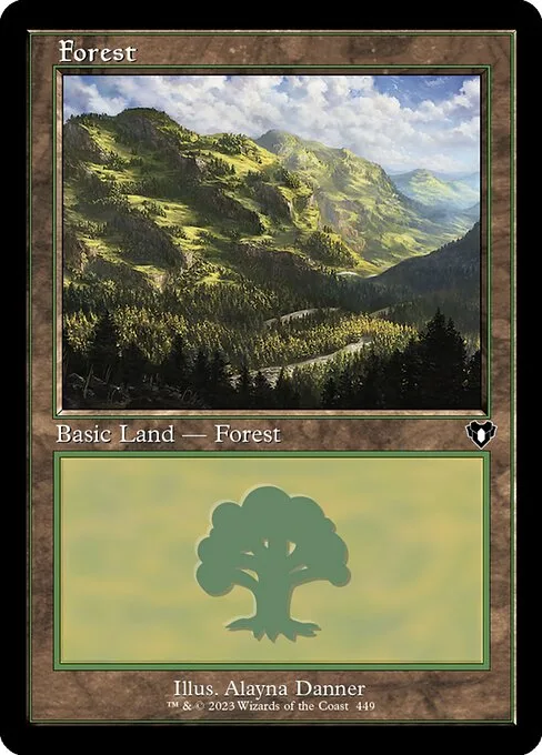 Forest · Commander Masters 449/1067