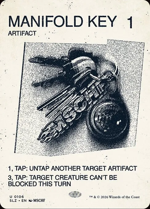 Manifold Key · The Zeta Set 106/21