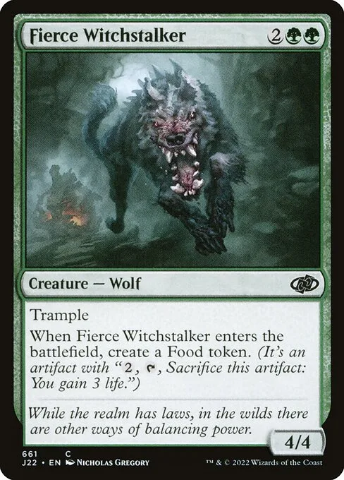 Fierce Witchstalker · Jumpstart 2022 661/835
