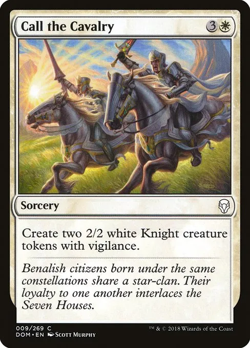 Call the Cavalry · Dominaria 9/280