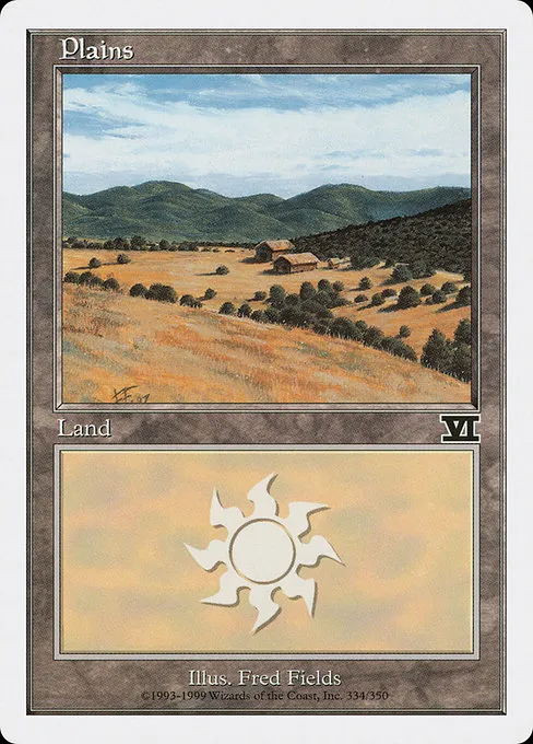 Plains · Classic Sixth Edition 334/351