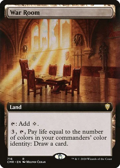 War Room · Commander Legends 716/718