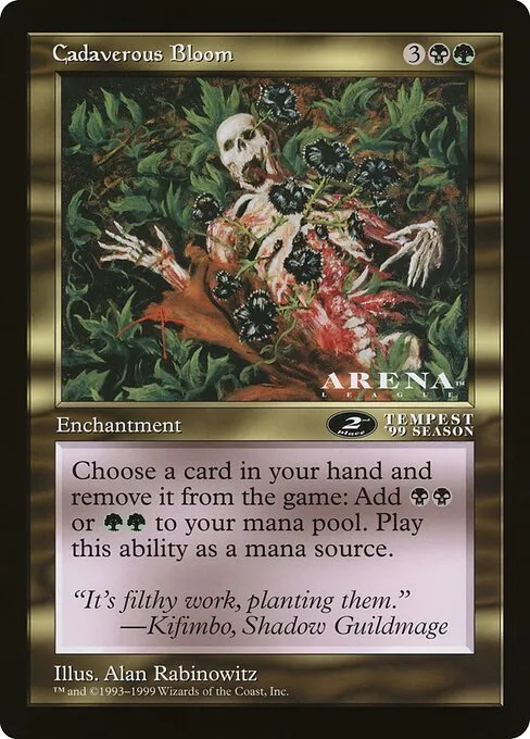 Cadaverous Bloom · Oversized League Prizes 70/83