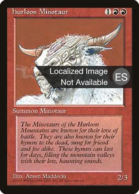 Hurloon Minotaur · Fourth Edition Foreign Black Border 202/378