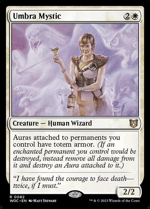 Umbra Mystic · Wilds of Eldraine Commander 82/173
