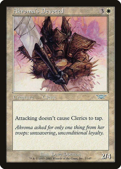 Akroma's Devoted · Legions 2/145