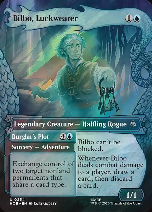 Bilbo, Luckwearer // Burglar's Plot · The Hobbit 254/39