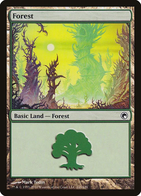 Forest · Scars of Mirrodin 248/249