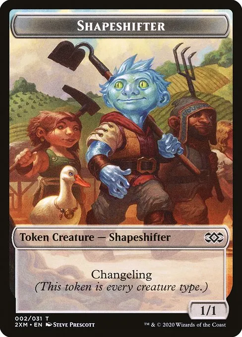 Shapeshifter · Double Masters Tokens 2/31