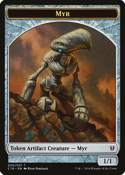 Myr · Commander 2016 Tokens 20/21