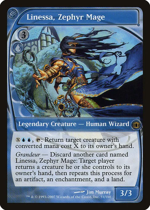 Linessa, Zephyr Mage · Future Sight 51/180