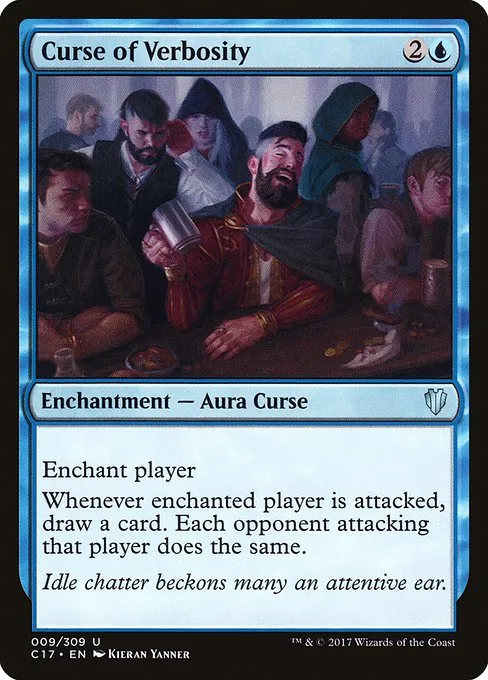 Curse of Verbosity · Commander 2017 9/309