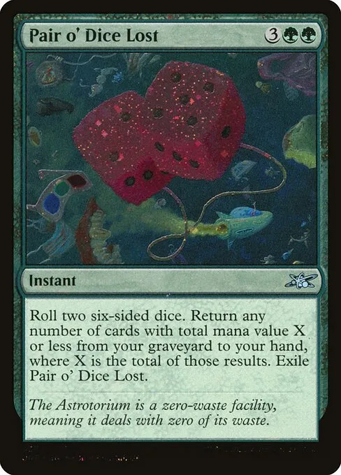 Pair o' Dice Lost · Unfinity 435/639