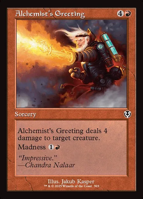 Alchemist's Greeting · Innistrad Remastered 393/495