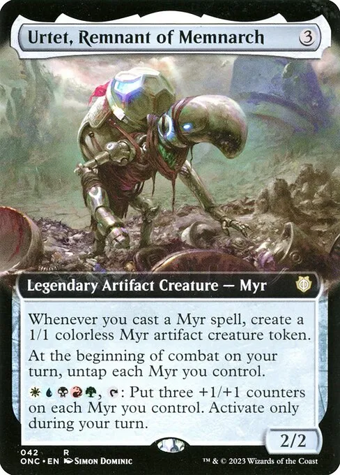 Urtet, Remnant of Memnarch · Phyrexia: All Will Be One Commander 42/174