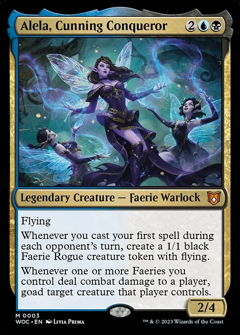 Alela, Cunning Conqueror · Wilds of Eldraine Commander 3/173