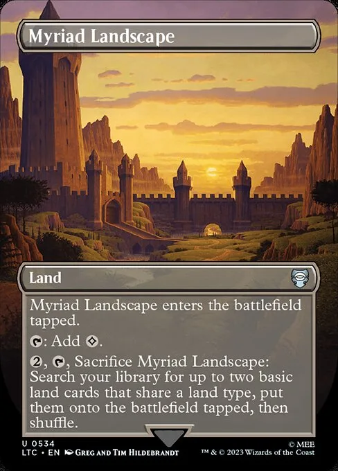 Myriad Landscape · Tales of Middle-earth Commander 534/591