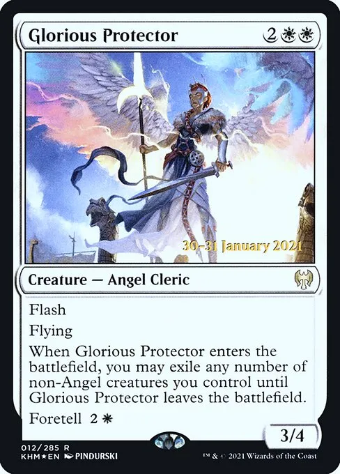 Glorious Protector · Kaldheim Promos 12s/158