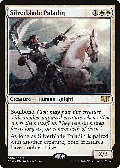 Silverblade Paladin · Commander 2014 88/337