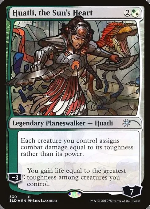 Huatli, the Sun's Heart · Secret Lair Drop 530/2547