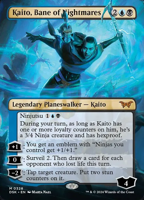 Kaito, Bane of Nightmares · Duskmourn: House of Horror 328/419